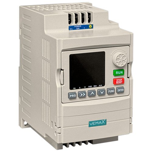 Преобразователь частоты Vemax VFC300-002-G21 2.2 кВт 10 А вход/выход 1 фаза 220 В