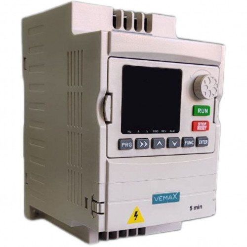 Преобразователь частоты Vemax VFC300-00A-G23 0.4 кВт 2,4 А вх 1Ф вых 3 фазы 220 В