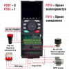 Трёхфазный частотный преобразователь Dastech D32-T3-0R7G/1R5P 0.75/1.5 кВт 2.3/4.1 А 3Ф 380 В