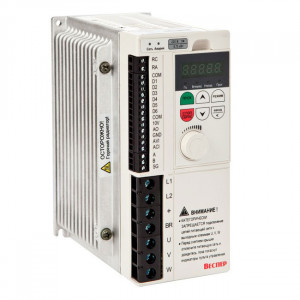 Преобразователь частоты Веспер E4-8400-S1L 0,75 кВт выход 3 фазы 220 В, ПИД-регулирование