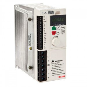 Преобразователь частоты Веспер E4-8400-SP5L 0.4 кВт выход 3 фазы 220 В, ПИД-регулирование