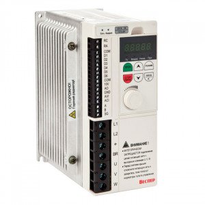 Преобразователь частоты Веспер E4-8400-S1L 0,75 кВт выход 3 фазы 220 В, ПИД-регулирование