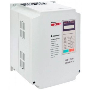Трёхфазный преобразователь частоты Веспер EI-9011-015H 11 кВт 380 В, ПИД, MODBUS, PROFIBUS