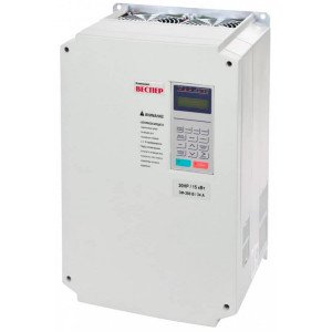 Трёхфазный преобразователь частоты Веспер EI-9011-020H 15 кВт 380 В, ПИД, MODBUS, PROFIBUS