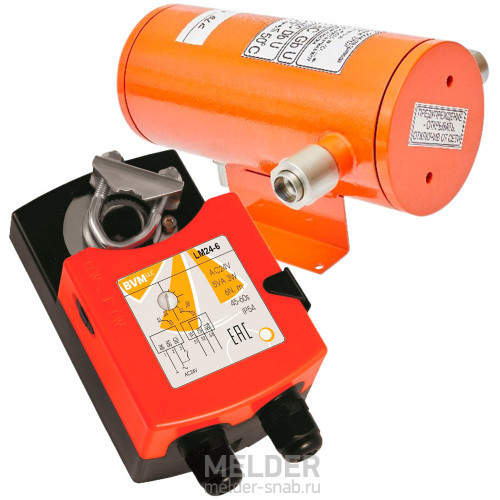 Взрывозащищённый электропривод BVM LM230-6 СТЛ 6 Нм / 230 В без возвратной пружины