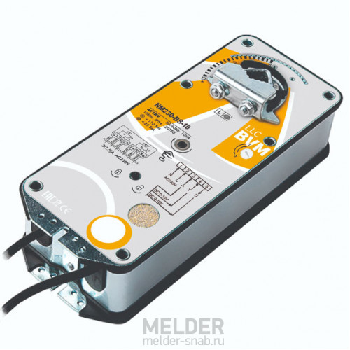 Привод BVM NM230-BS-10 10 Нм / 230 В с возвратной пружиной