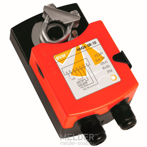 Реверсивный привод BVM NM24-SR-10 10 Нм / 24 В без возвратной пружины