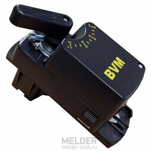 Электрический привод BVM LM230-4 4Нм без пружины с переходником Braket 8 на шаровой кран DN15/DN20