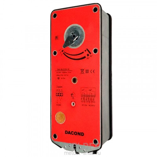 Противопожарный привод Dacond DAC-BLF24-10 10 Нм / 24 В с возвратной пружиной 