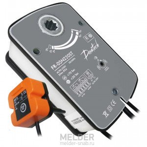 Электропривод Dastech FR-05N220ST 5Нм/230В с термодатчиком Электропривод Dastech FR-05N220ST 5Нм/230В с термодатчиком