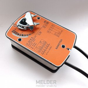 Электропривод Nanotek LF 24 BS 5Нм с переключателями, плавное упраление Электропривод Nanotek LF 24 BS 5Нм с переключателями, плавное упраление