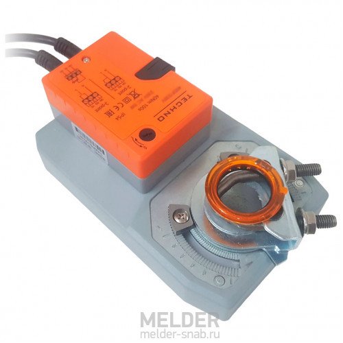 Реверсивный привод TECHNO 40AN/24V 40 Нм / 24 В 0-10V плавное управление заслонкой