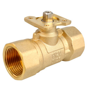 Двухходовой шаровой кран BVM 2-way DN25 G1 Kvs 10 латунный Двухходовой шаровой кран BVM 2-way DN25 G1 Kvs 10 латунный