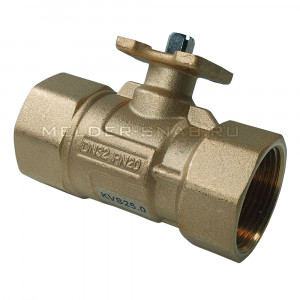 Двухходовой шаровой кран BVM 2-way DN32 G1-1/4 Kvs 25 латунный Двухходовой шаровой кран BVM 2-way DN32 G1-1/4 Kvs 25 латунный