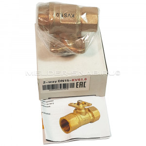 Двухходовой шаровой кран BVM 2-way DN15 G1/2 Kvs 1.0 латунный Двухходовой шаровой кран BVM 2-way DN15 G1/2 Kvs 1.0 латунный