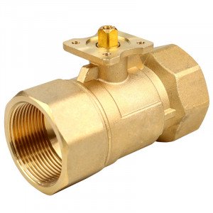 Двухходовой шаровой кран BVM 2-way DN40 G1-1/2 Kvs 25 латунный Двухходовой шаровой кран BVM 2-way DN40 G1-1/2 Kvs 25 латунный