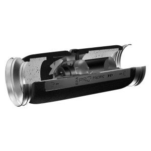 Шумоизолированный канальный вентилятор ERA PACIFIC D315 2SP 1150/1560 м3/ч двухскоростной