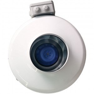 Круглый канальный вентилятор SHUFT CFs 125S 385 м3/ч из стали с защитным покрытием