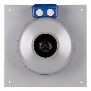 Круглый канальный вентилятор SHUFT CFW 100 230 м3/ч вытяжной на стену